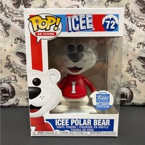 Funko Pop! Ad Icons FunkoShop Exclusive Icee Polar Bear Vinyl Figure 72